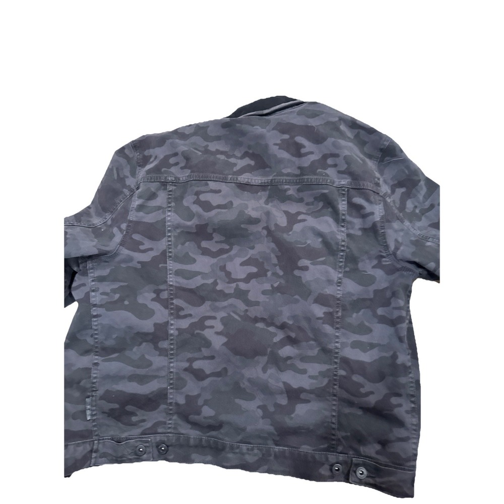 Black And Grey Camouflage Men's Hudson Jacket Xl - Picture 6 of 6